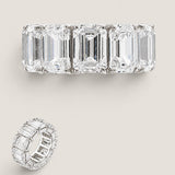 The Emerald-Cut Continuum Band (22 TCW)