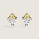ASSCHER WITH 5 PEARSHAPE DROPS - EF144T/CAN/CZ
