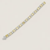 Canary Asscher and Marquise Bracelet
