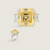 16MM ASSCHER WITH TRAPAZOID SIDES F1227-CAN-CZ-14K