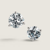 Three Prong Martini Studs (1.5 TCW)