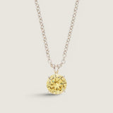 Canary Round Pendant (5 TCW)