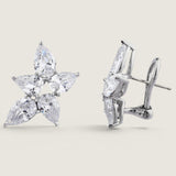 CZ CLUSTER EARRING - EF1343/CZ