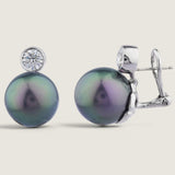 15MM PEARL WITH .5CT BEZEL ROUND - EF1354/PRL/CZ
