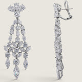 2.25" CHANDELIER EARRING - EF1358/CZ