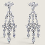 2.25" CHANDELIER EARRING - EF1358/CZ