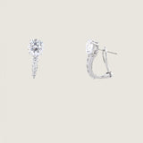 Studs with Trailing Stones Earrings (5.5 TCW)