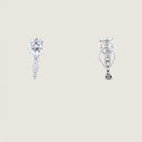 Studs with Trailing Stones Earrings (5.5 TCW)
