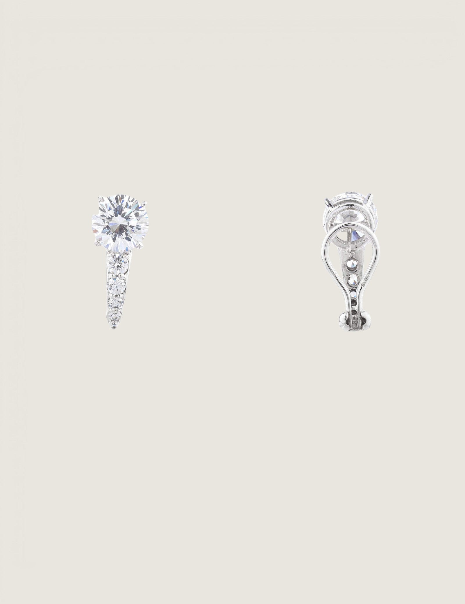 Studs with Trailing Stones Earrings (5.5 TCW)
