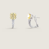 3.5CT SQUARE WITH STONES BELOW - EF1376/CAN/CZ