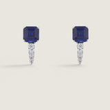 3.5CT SQUARE WITH STONES BELOW - EF1376/SAP/CZ