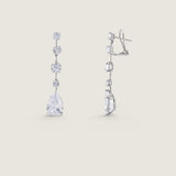 MULTI SHAPE DROP EARRING - EF1382/CZ