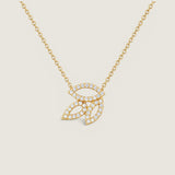 3 LEAF PENDANT - PF1370/CZ