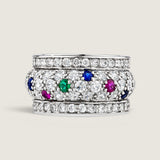 Cascata Mosaic Eternity Band (5.8TCW)