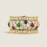 Cascata Mosaic Eternity Band (5.8TCW)
