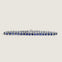Sapphire Stone 3 Prong Tennis Bracelet (5.85 TCW) - Fantasia by DeSerio