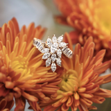 Marquise Cluster & Baguette Statement Ring