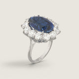 12ct Sapphire Cocktail Ring