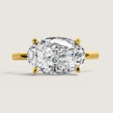 East West Oval Cut Ring(4 TCW)