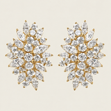 Marquise Garden Statement Earrings