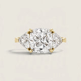 Petite Reverie Three Stone Ring (4.8 tcw)