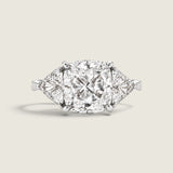 Petite Reverie Three Stone Ring (4.8 tcw)