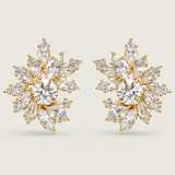 Marquise Sunburst Diamond Earrings (20 TCW)