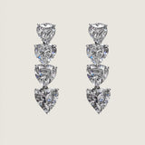 Heart Drop Earring (26 TCW)