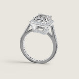 2.5CT RADIANT CUT F933-CZ-14K
