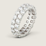3MM DOUBLE ROW ETERNITY RING F1091-CZ-14K