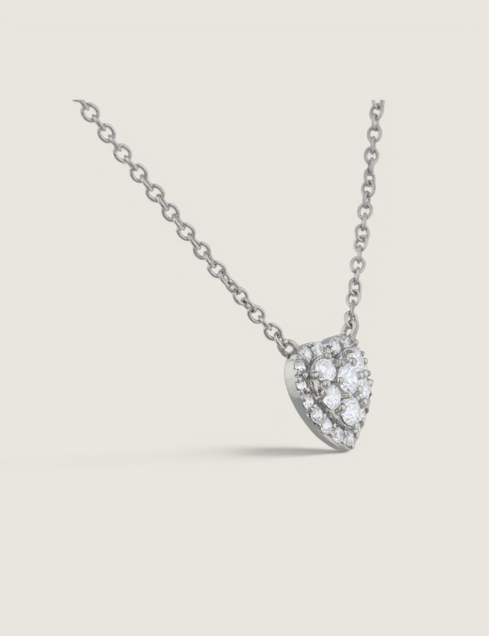 Pave Heart Pendant (.7 TDW)