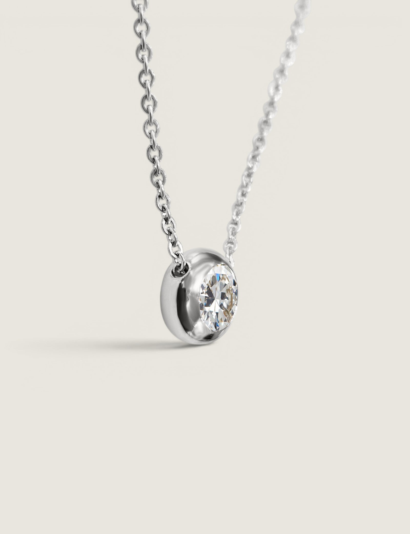 Donut Set Pendant Necklace