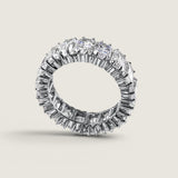 Asscher Cut Eternity Band (Approx. 8 Carat TCW)