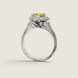 2.5CT PEARSHAPE WITH PAVE