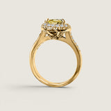 2.5CT PEARSHAPE WITH PAVE