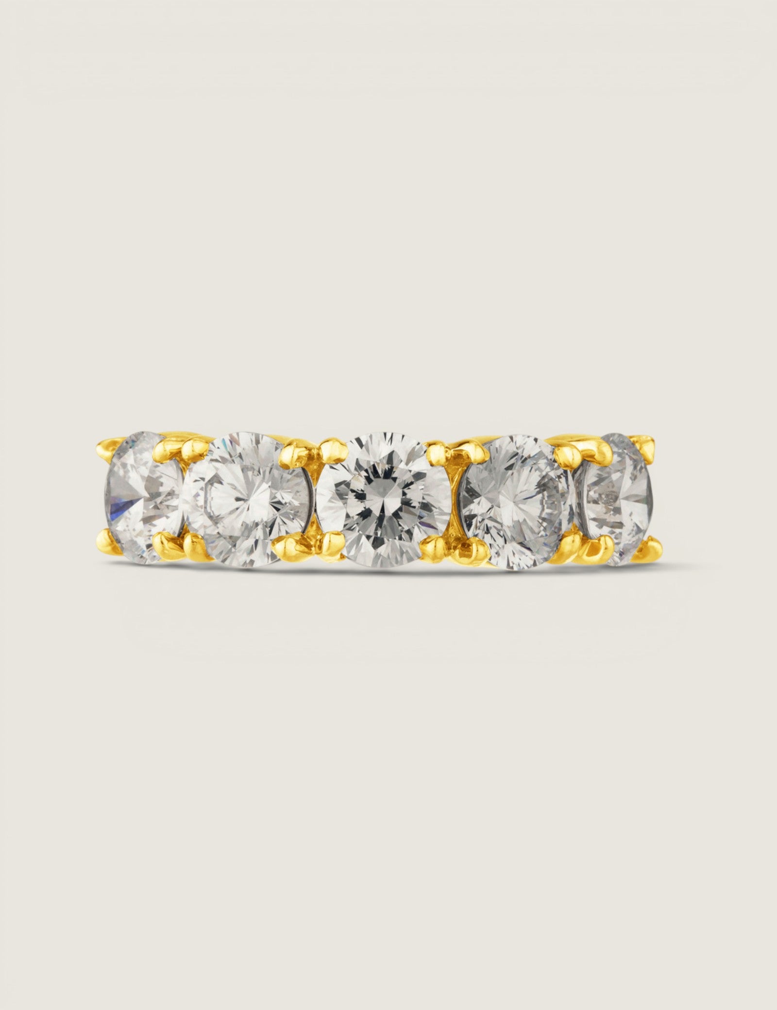 Five Stone Half-Eternity Band (3 TCW)