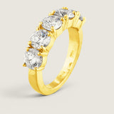 Five Stone Half-Eternity Band (3 TCW)