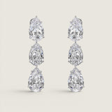 3 STONE PEAR DROP TW 19CTS - EF907/CZ