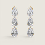 3 STONE PEAR DROP TW 19CTS - EF907/CZ