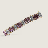 Pink Asscher and Marquise Bracelet (39 TCW)