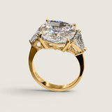 Regal Reverie Three Stone Ring (12.3 TCW)