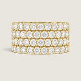 Four Row Round Eternity Band (4.8 TCW)