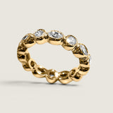 Bezel-Set Marquise and Round Band (1.8 TCW)