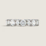 Round Brilliant Eternity Band (Alternating Sizes)