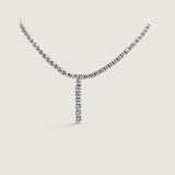 Lumière Drop Tennis Lariat Necklace (13.26 TCW)