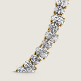 Alternating Large and Small Oval Necklace - NF1605