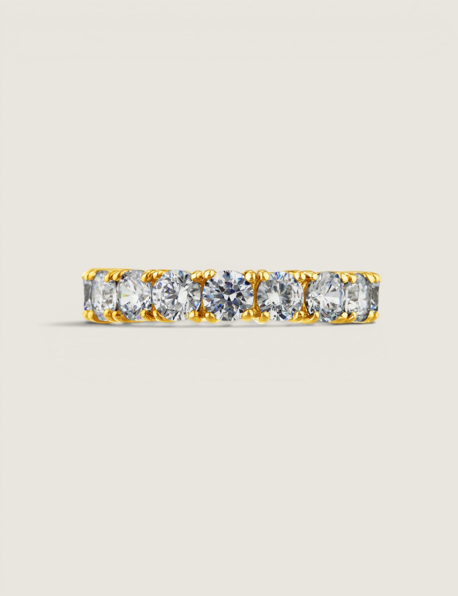 Round Stone Eternity Band (3.2 TCW)