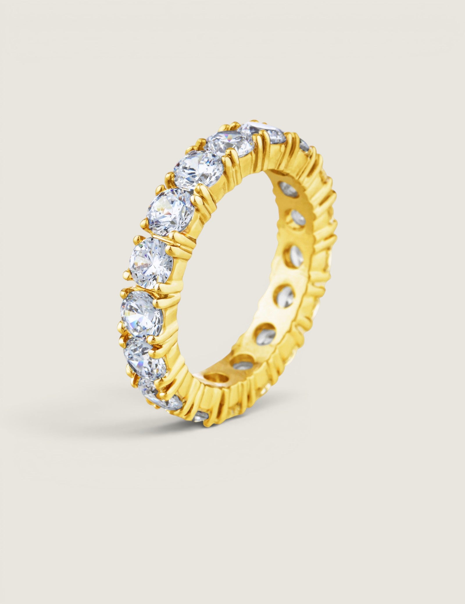 Round Stone Eternity Band (3.2 TCW)