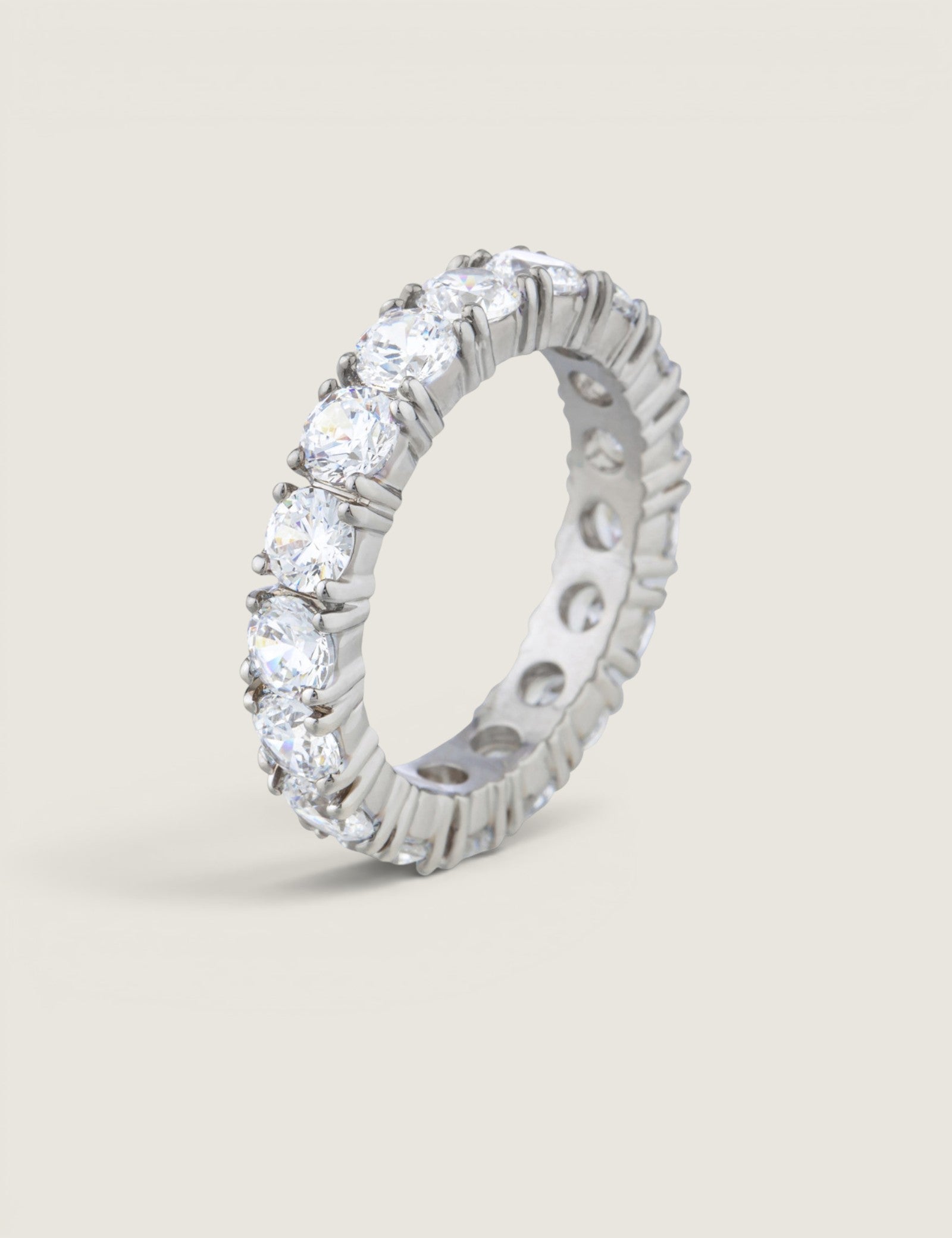 Round Stone Eternity Band (3.2 TCW)