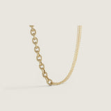Textured Link and Multi Strand Toggle Chain